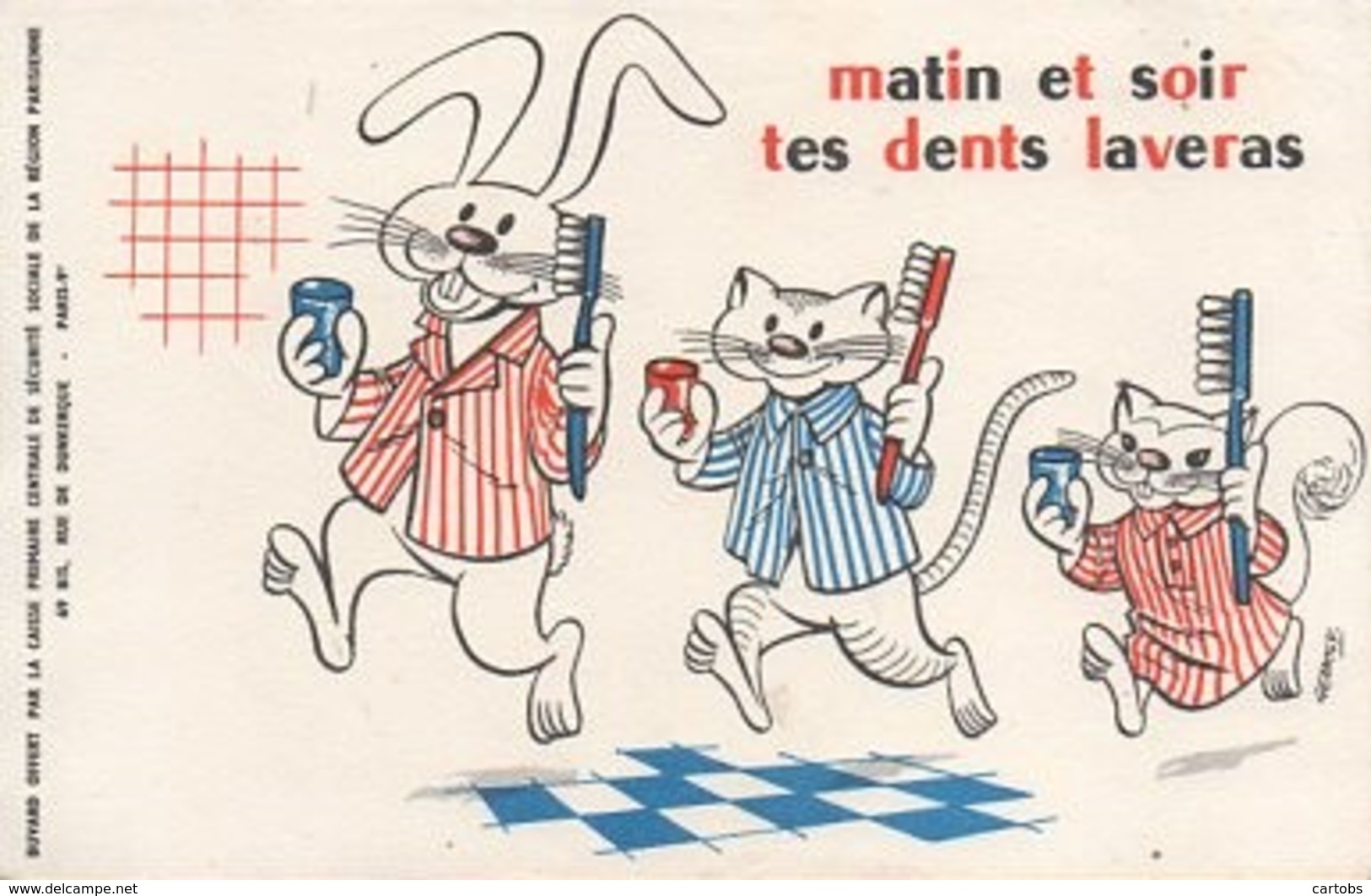 Matin Et Soir Tes Dents Laveras (caisse Primaire De La Sécurité Sociale) - Enfants