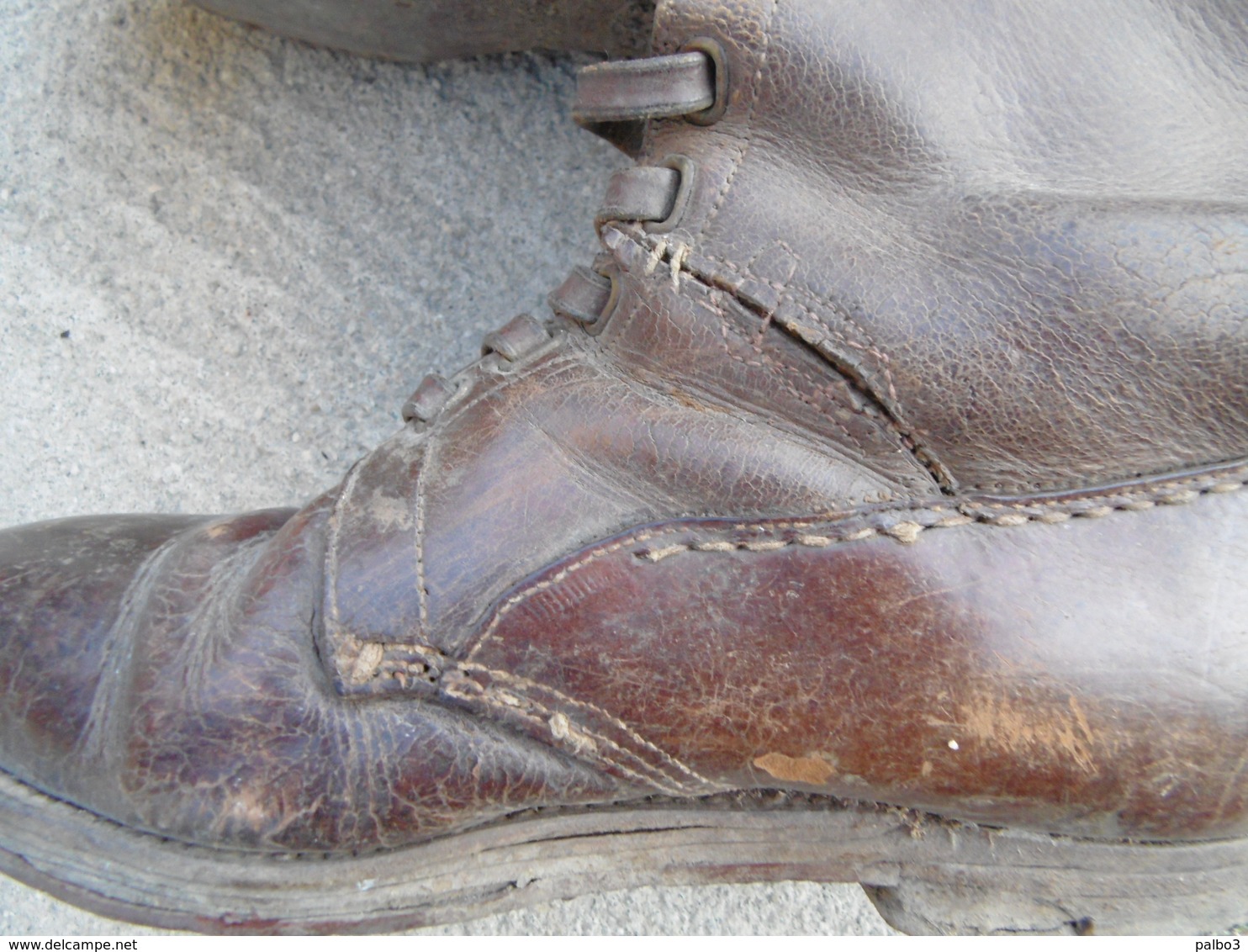 paire de bottes francaise d'officier dit d'aviateur ww1 poilus