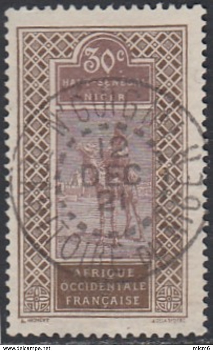 HSN Territoire Du Niger - N'Guigmi Sur N° 26 (YT) N° 25 (AM). Oblitération De 1921. - Oblitérés