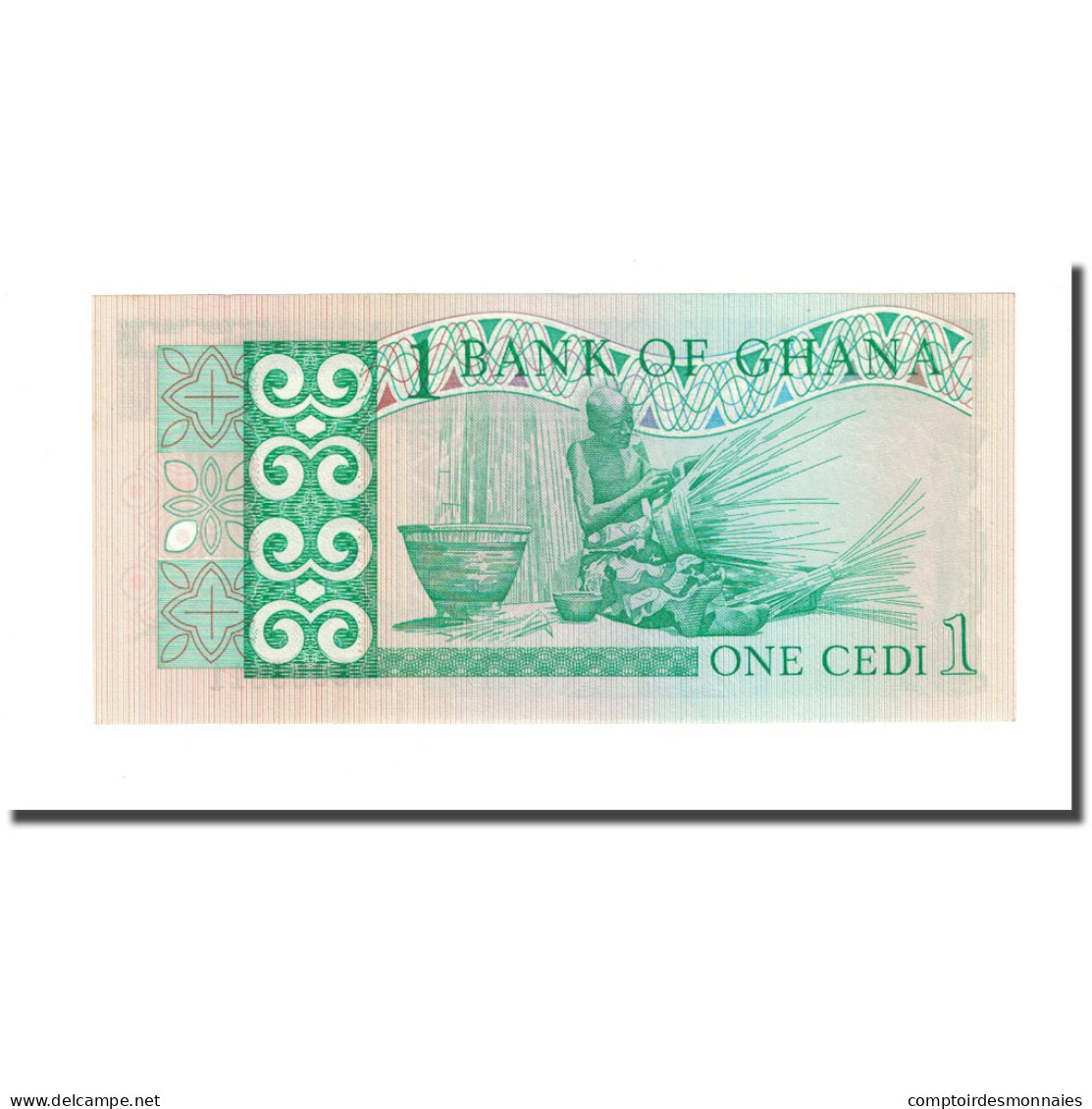 Billet, Ghana, 1 Cedi, 1982, 1982-03-06, KM:17b, NEUF - Ghana