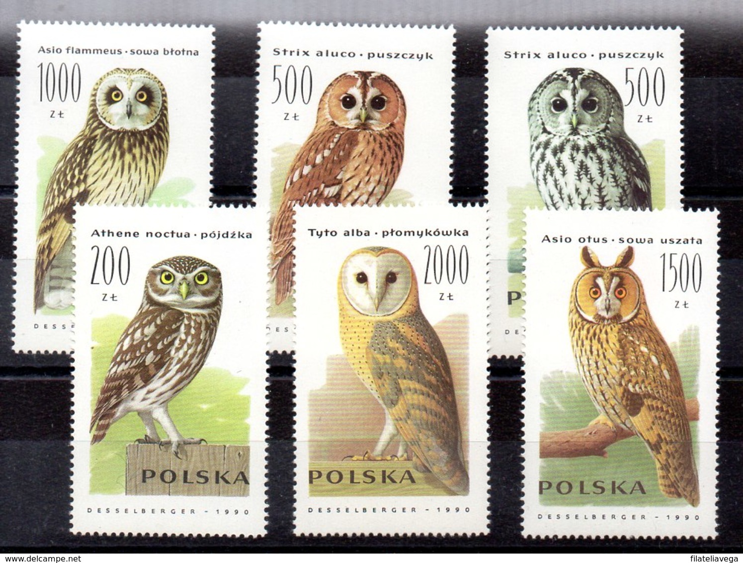 Serie De Polonia N ºYvert 3099/04 (**) AVES (BIRDS) - Nuevos