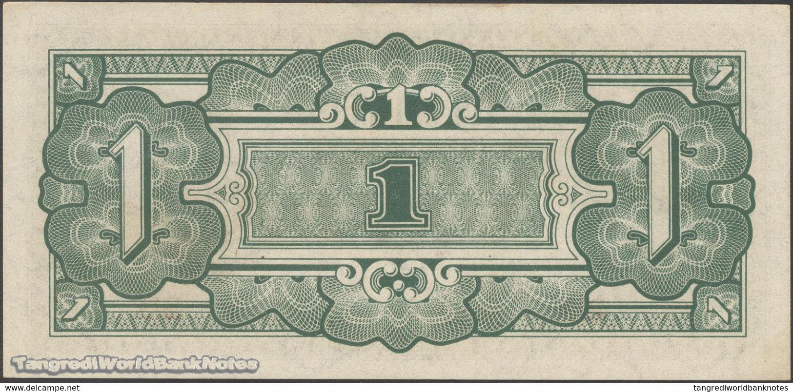 TWN - BURMA 14b - 1 Rupee 1942 Block BD AU/UNC - Myanmar