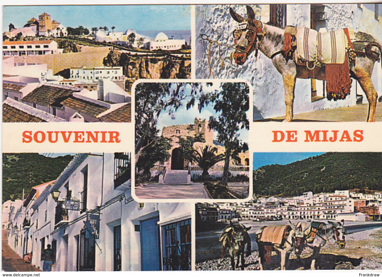 Postcard - Souvenir De Mijas -  (Costa Del Sol) - 5 Views - VG - Non Classés