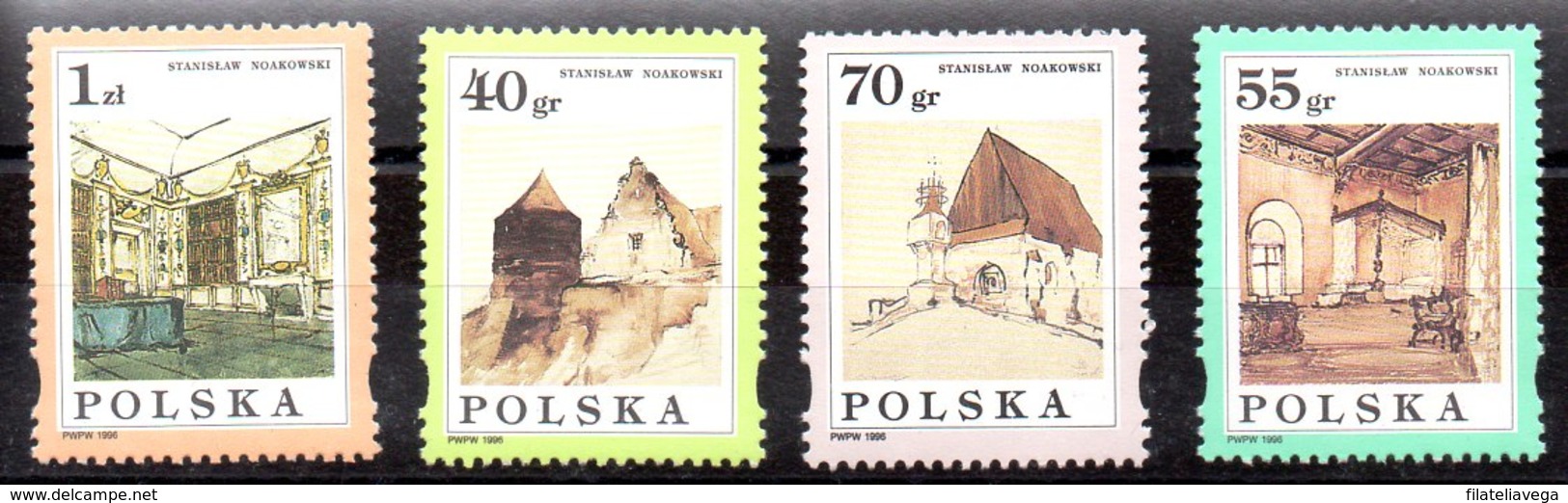 Serie De Polonia N ºYvert 3378/81 (**) - Unused Stamps