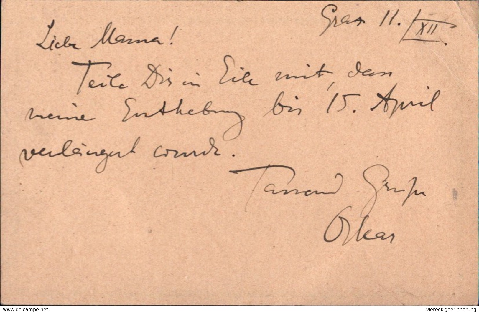 ! Original Autograph Oskar C. Posa, Komponist, Oper, Graz, Wien, LAS, L.A.S., Österreich - Sonstige & Ohne Zuordnung