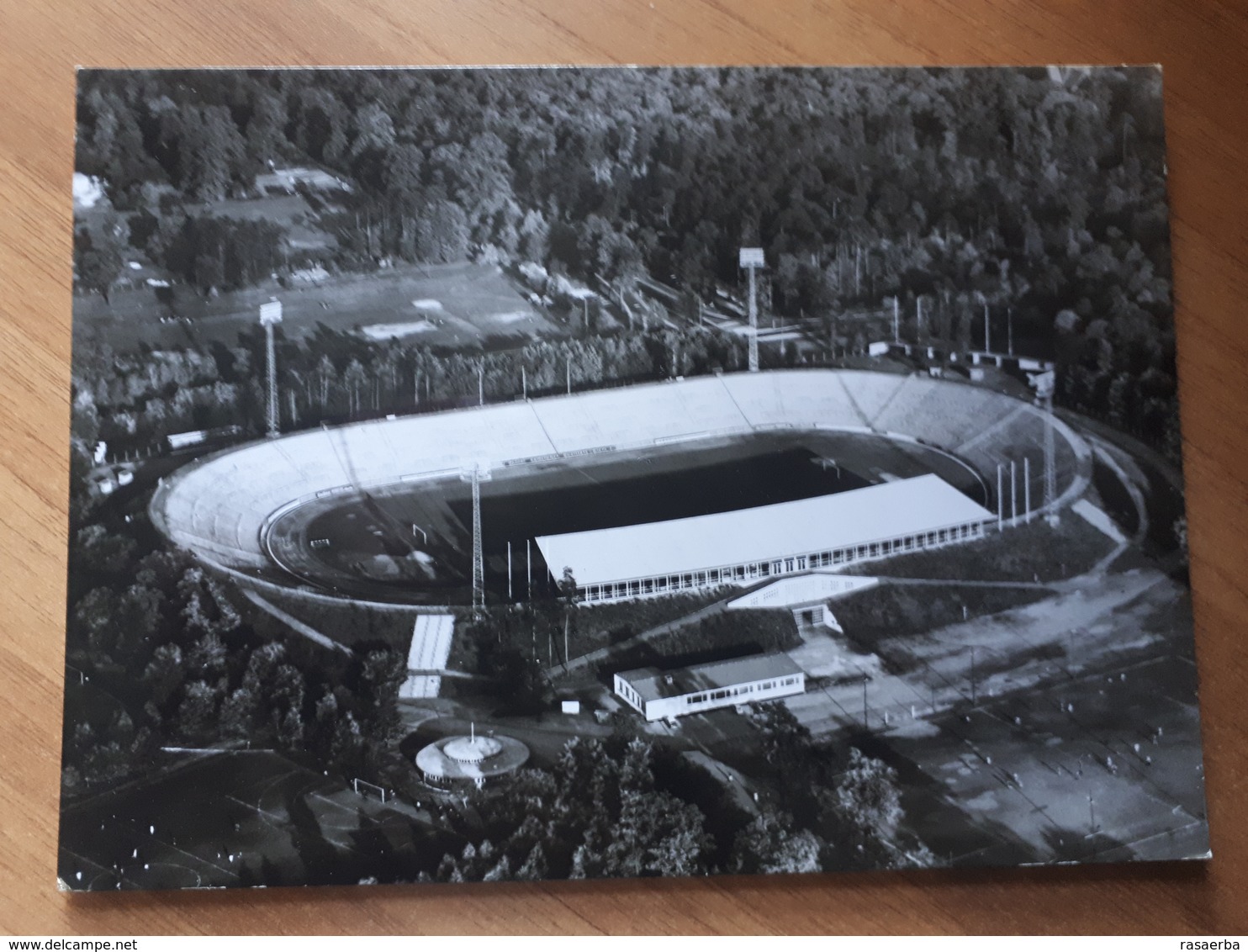 Karlsruhe Wild Park Stadium Cartolina Stadio Postcard Stadion AK Carte Postale Stade Estadio KSC - Calcio