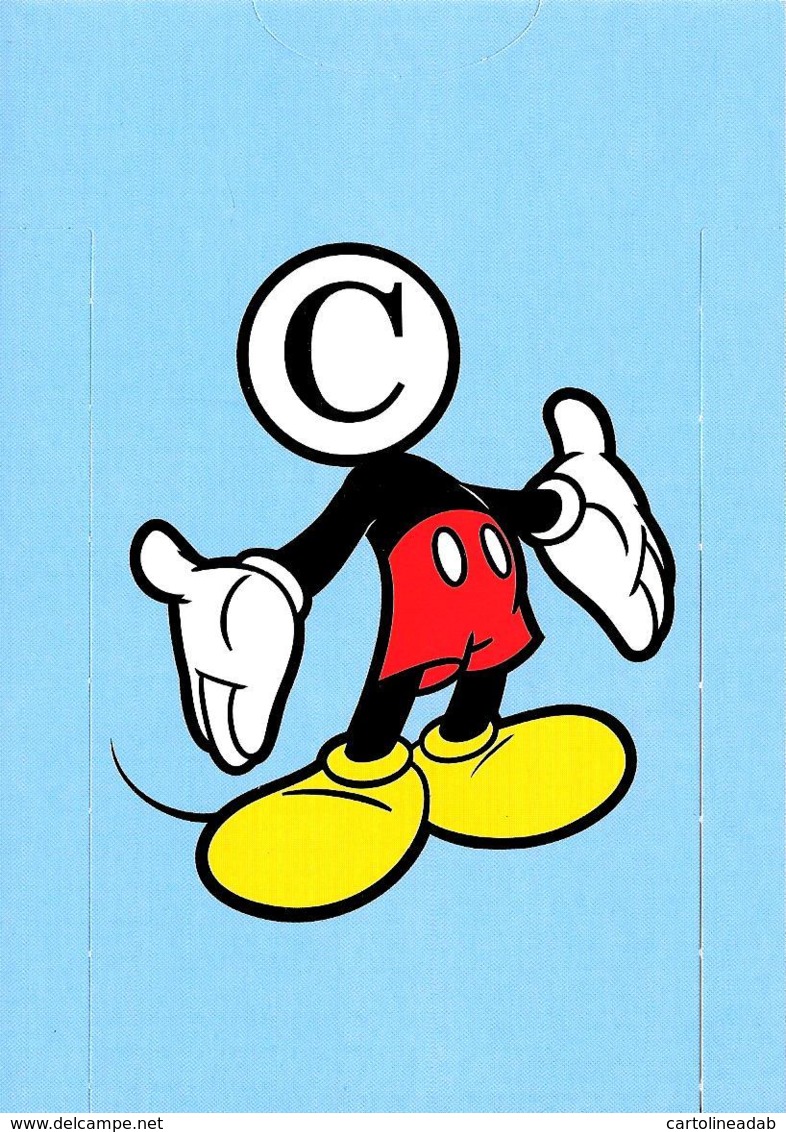 [MD2343] CPM - TOPOLINO - FUMETTI - FUSTELLATA - NV - Fumetti