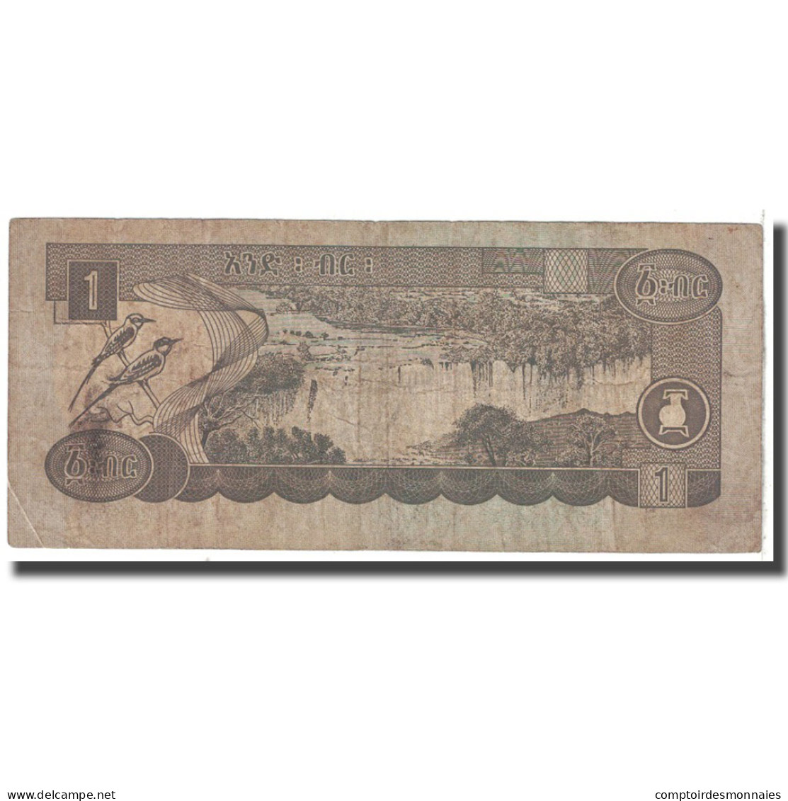 Billet, Éthiopie, 1 Birr, 1997, KM:46a, B - Etiopía