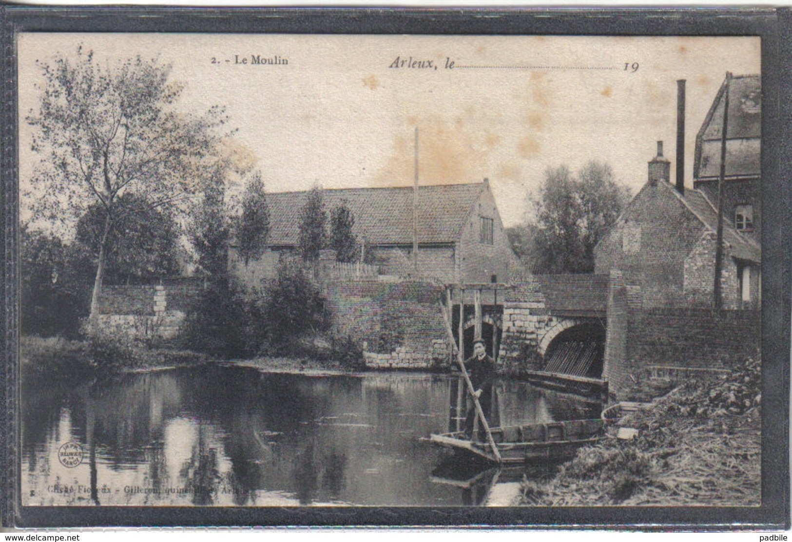 Carte Postale 59. Arleux  Le Moulin  Très Beau Plan - Arleux