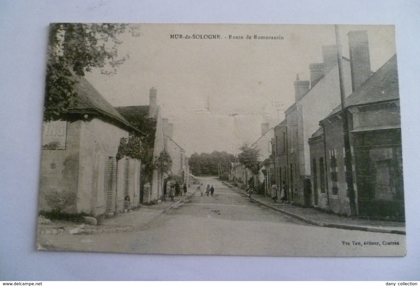 C P A ----41----MUR DE SOLOGNE------Route De Romorantin. - Autres & Non Classés