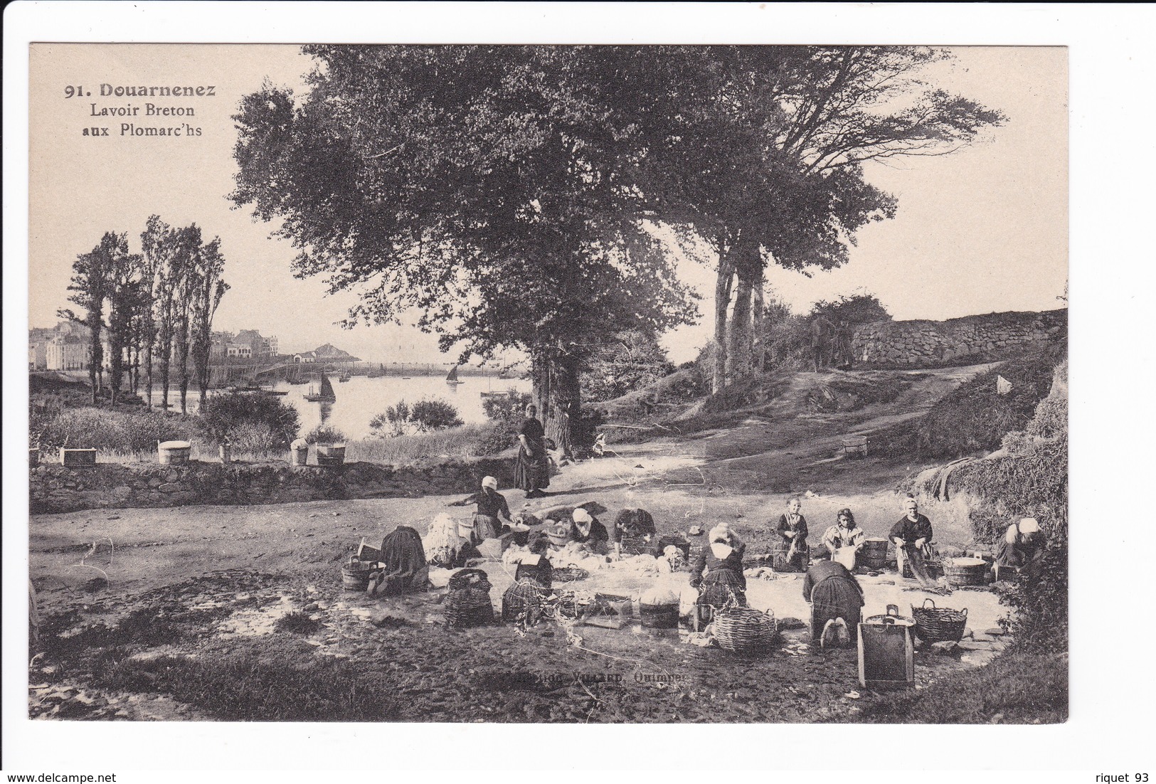 91 - DOUARNENEZ - Lavoir Breton Aux Plomarc'hs - Douarnenez