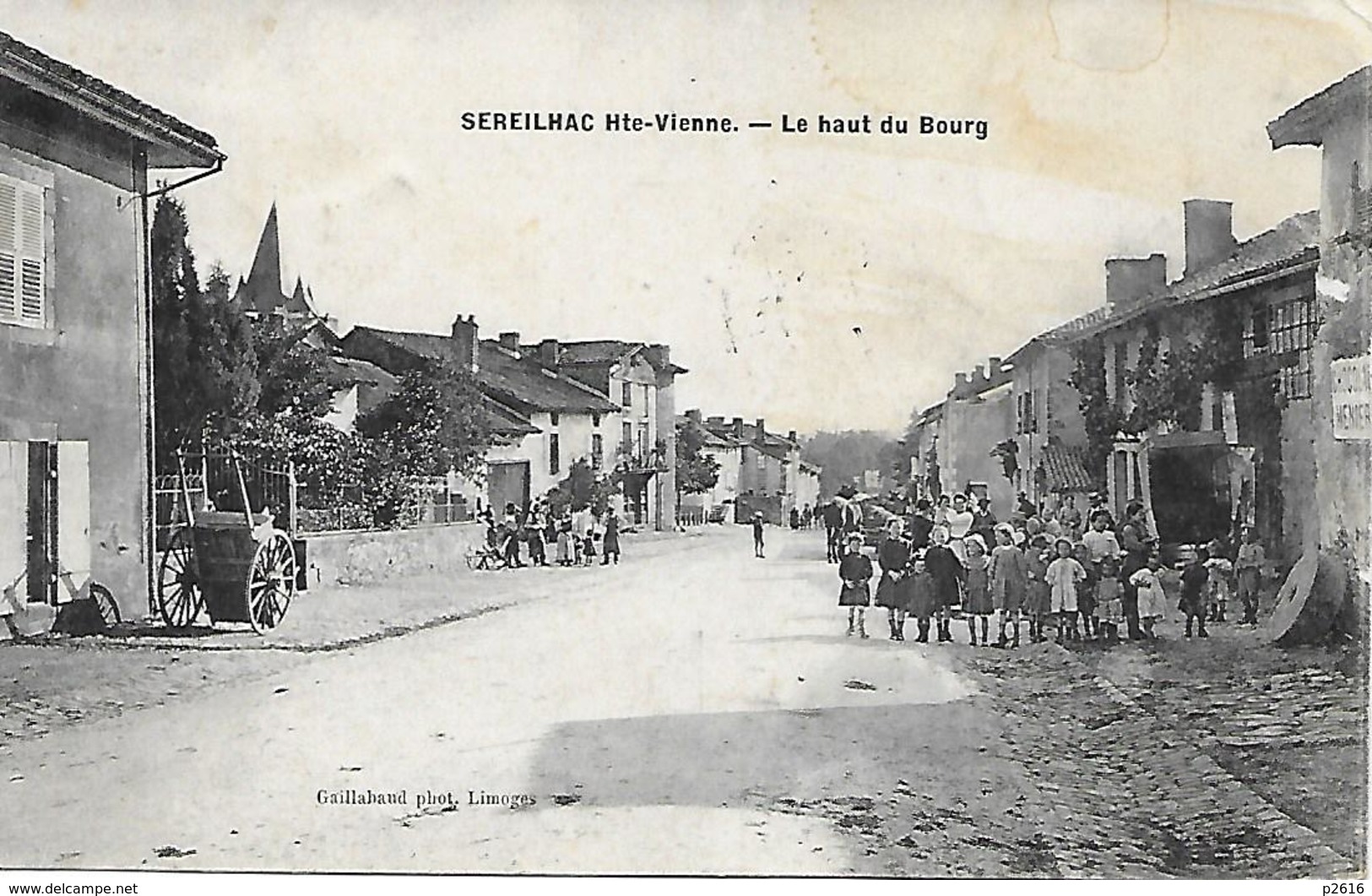 SEREILHAC-  1907 -  LE HAUT DU BOURG - Autres & Non Classés