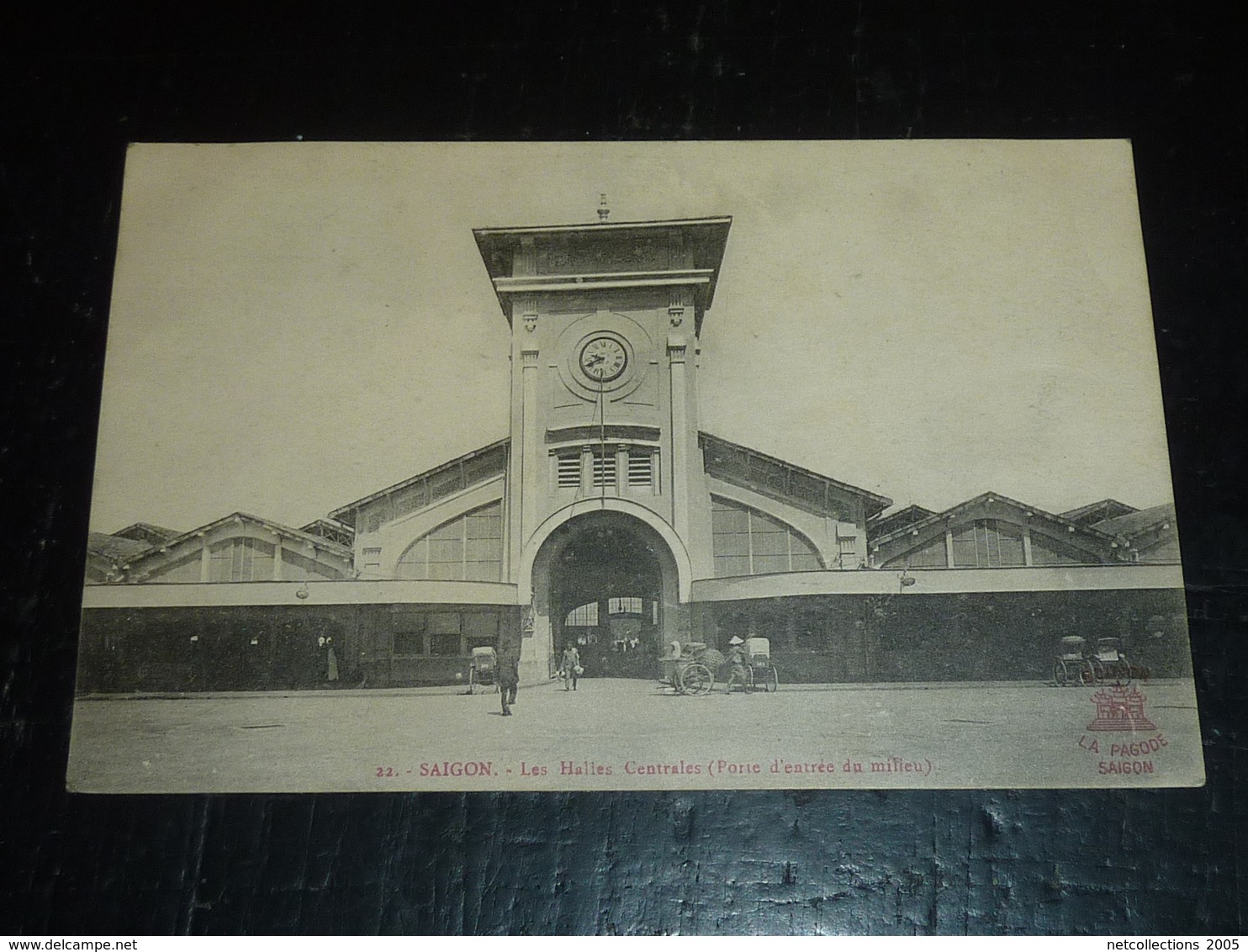 SAIGON - LES HALLES CENTRALES (porte D'entrée Du Milieu) - Viêt-Nam Asie (AC) - Viêt-Nam