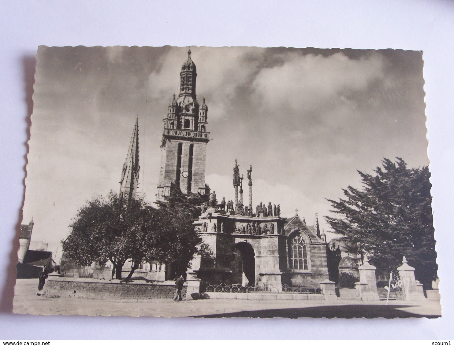 Pleyben - La Calvaire Et L'église - 1949 - Pleyben