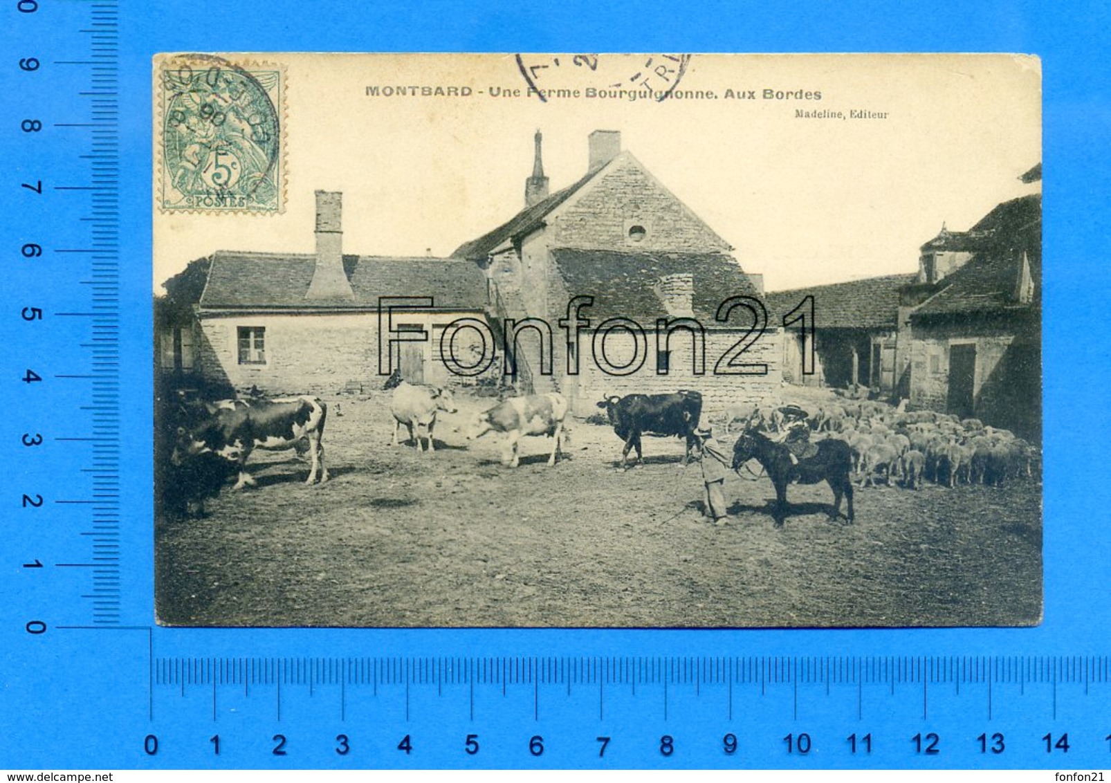 MONTBARD - Une Ferme Bourguignonne, Aux Bordes - Montbard