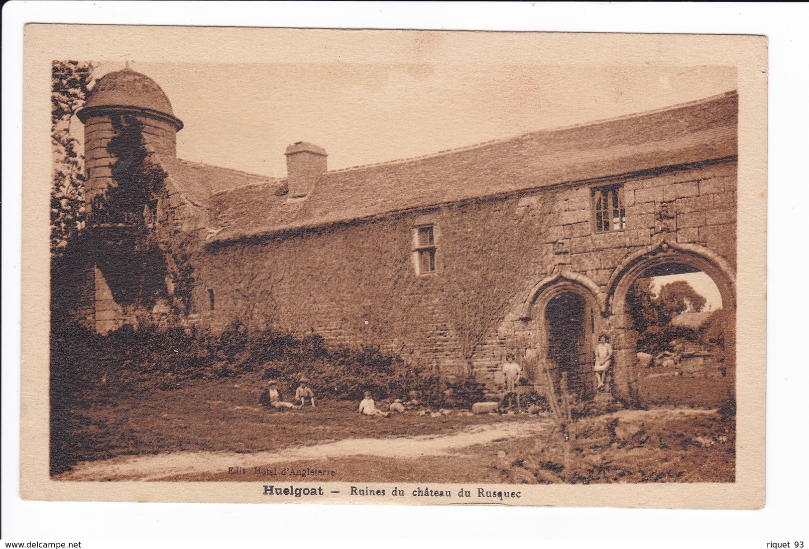 HUELGOAT - Ruines Du Château Du Rusquec - Huelgoat