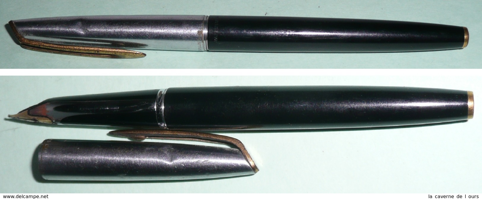 Rare Stylo De La Marque WATERMAN's, Plume Or 18 K Ct, En Boite - Stylos