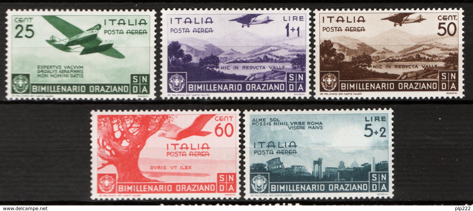 Italia Regno 1936 Sass.A95/99 **/MNH VF/F - Ungebraucht