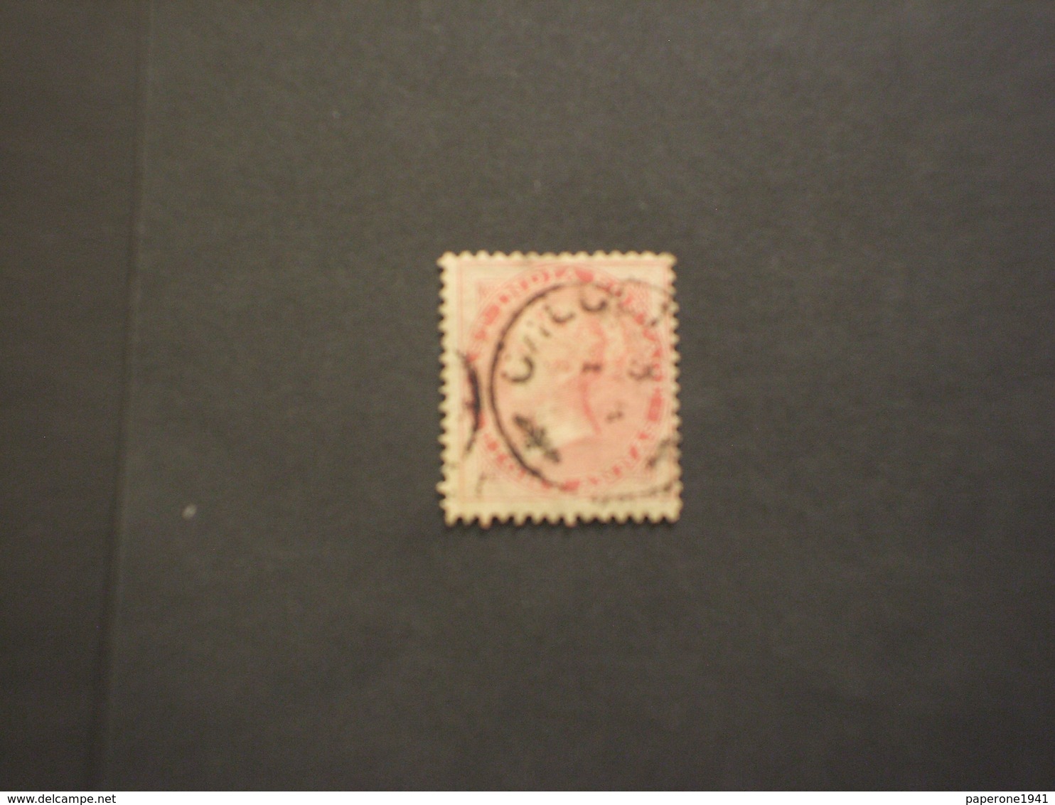 INDIA - 1856/64  REGINA  8 A. - TIMBRATO/USED - 1854 Britse Indische Compagnie