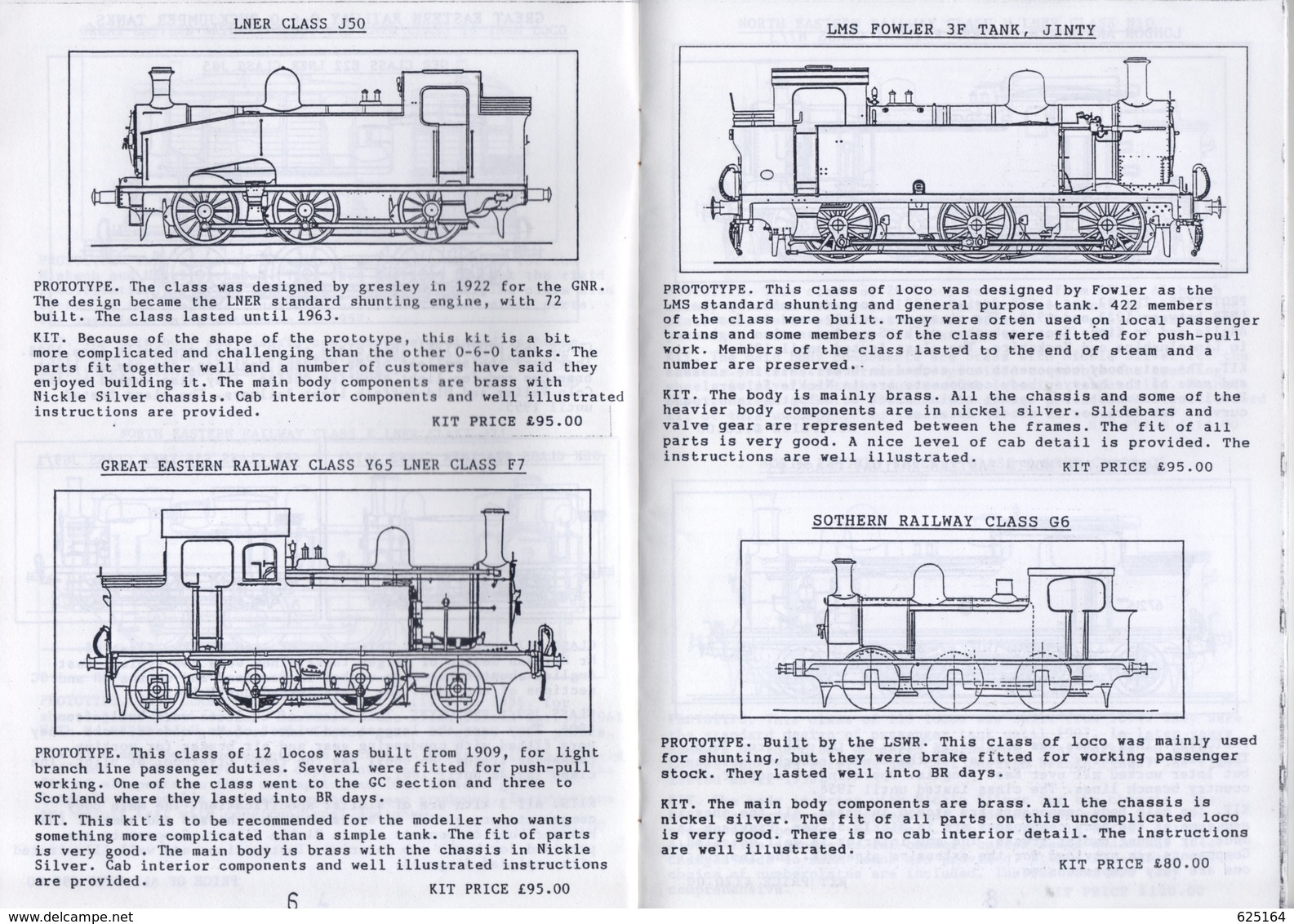 Catalogue CONNOISSEUR MODELS 1997 O Gauge Kits Locomotive & Wagon - Inglés