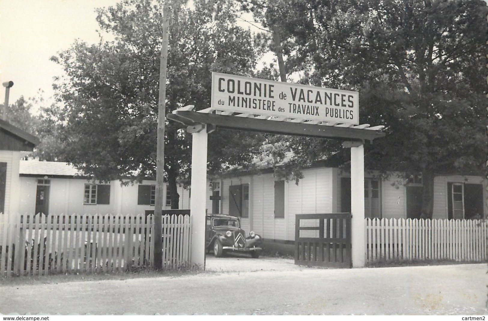 ANDERNOS COLONIE DE VACANCES 33 AUTOMOBILE CITROEN - Andernos-les-Bains