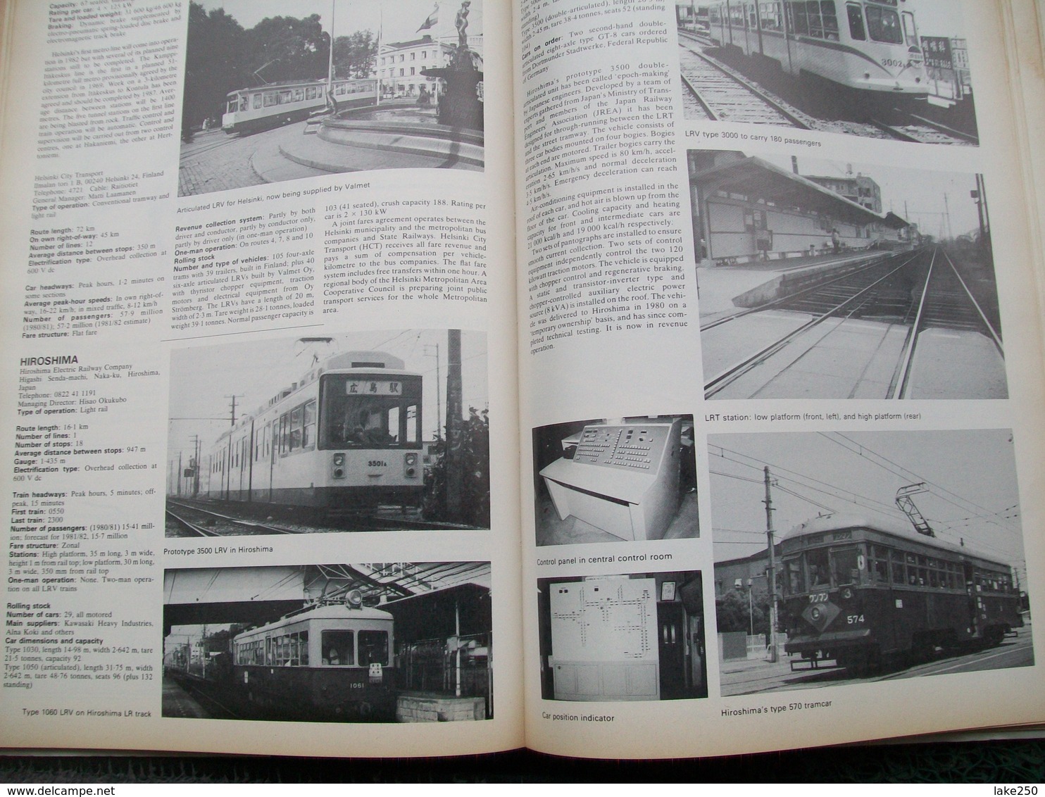 JANE'S URBAN TRANSPORT SYSTEMS 1982 - Transports