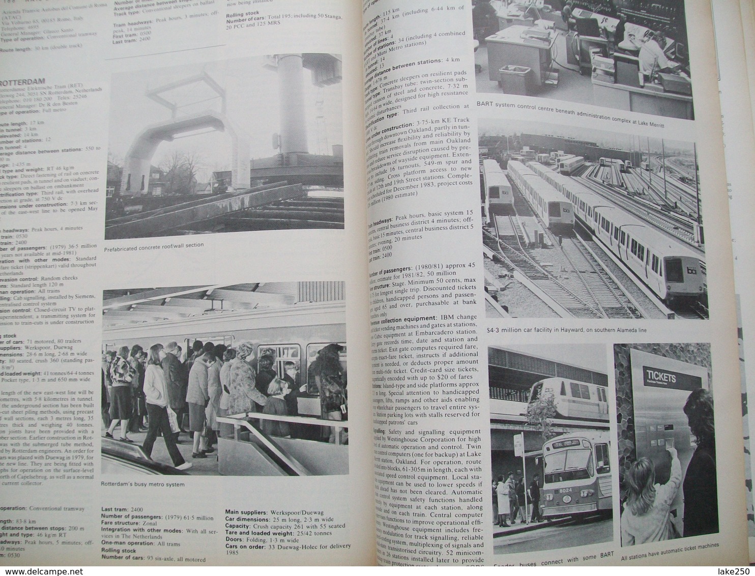 JANE'S URBAN TRANSPORT SYSTEMS 1982 - Transports
