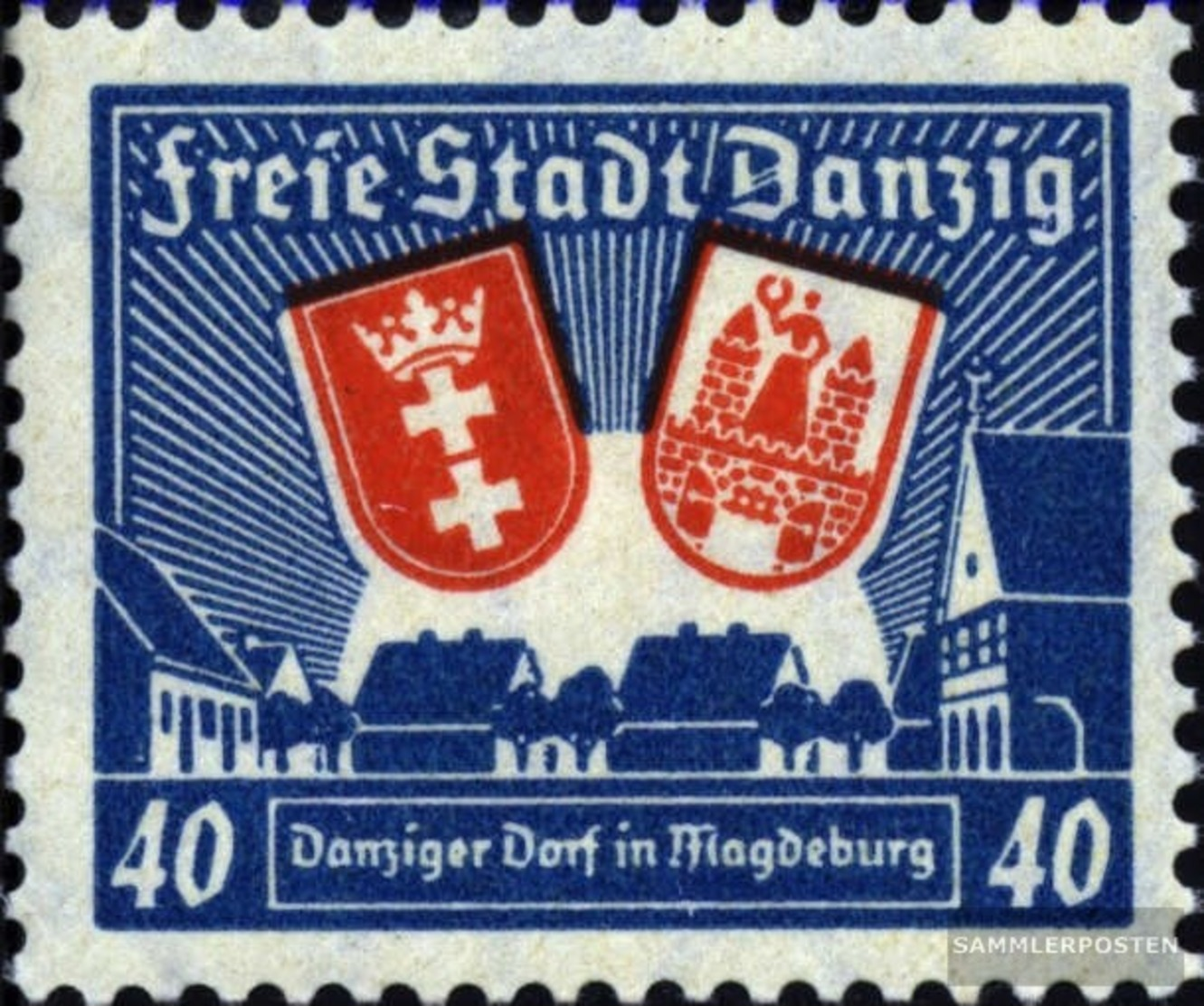 Danzig 275X Gestempelt 1937 Magdeburg - Sonstige & Ohne Zuordnung