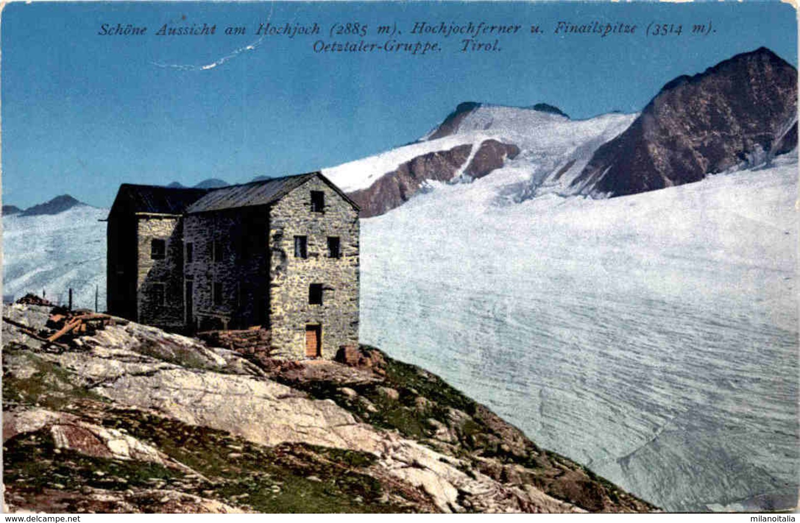 Schöne Aussicht Am Hochjoch - Hochjochferner U. Finailspitze, Oetztaler-Gruppe, Tirol (11568) - Sölden