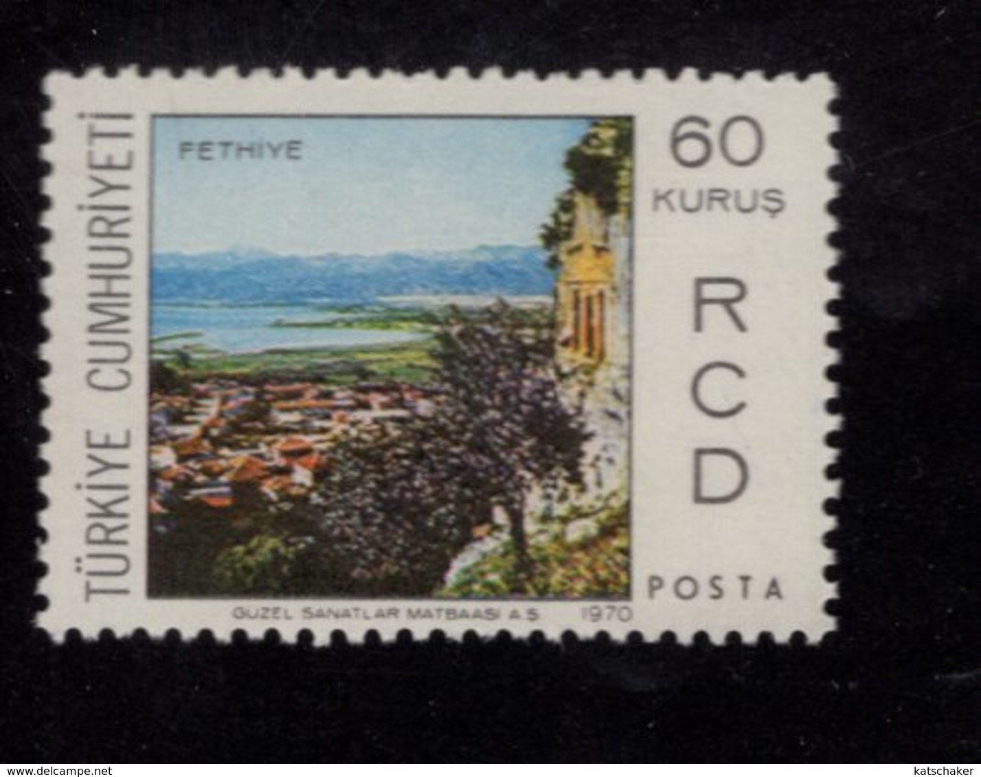 668575459 TURKEY 1970 POSTFRIS MINT NEVER HINGED POSTFRISCH EINWANDFREI SCOTT 1857 REGIONAL COOPERATION - Neufs