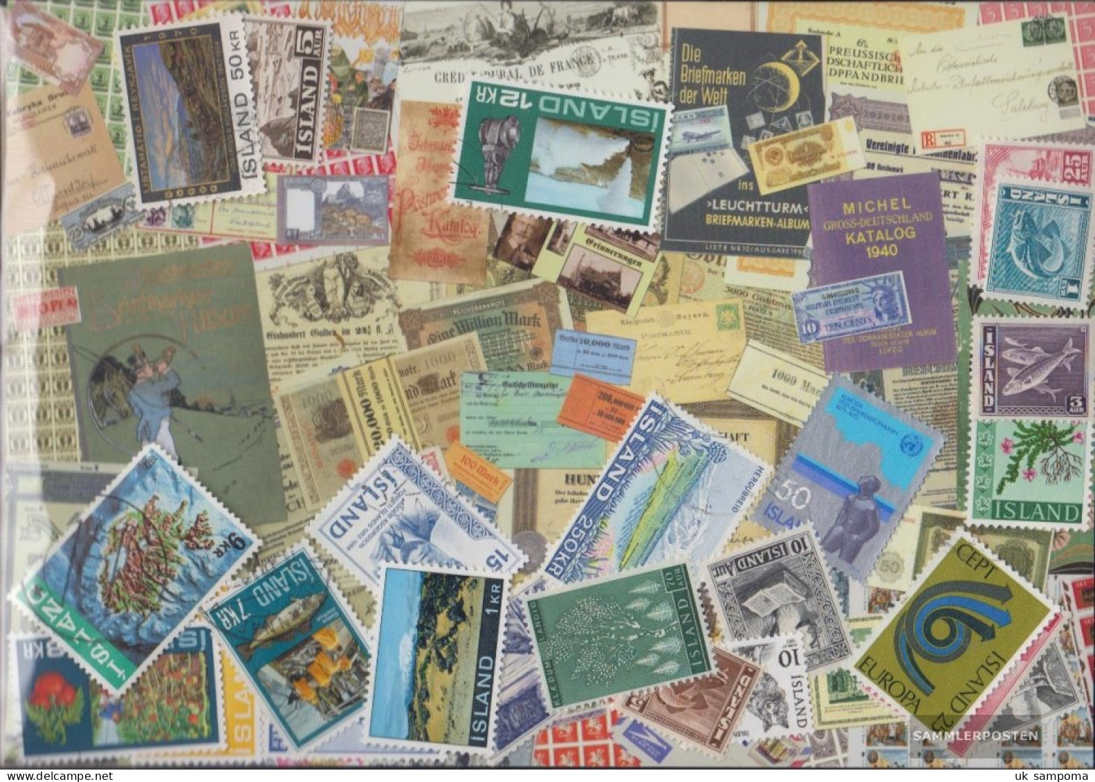 Iceland 25 Different Stamps - Lots & Serien