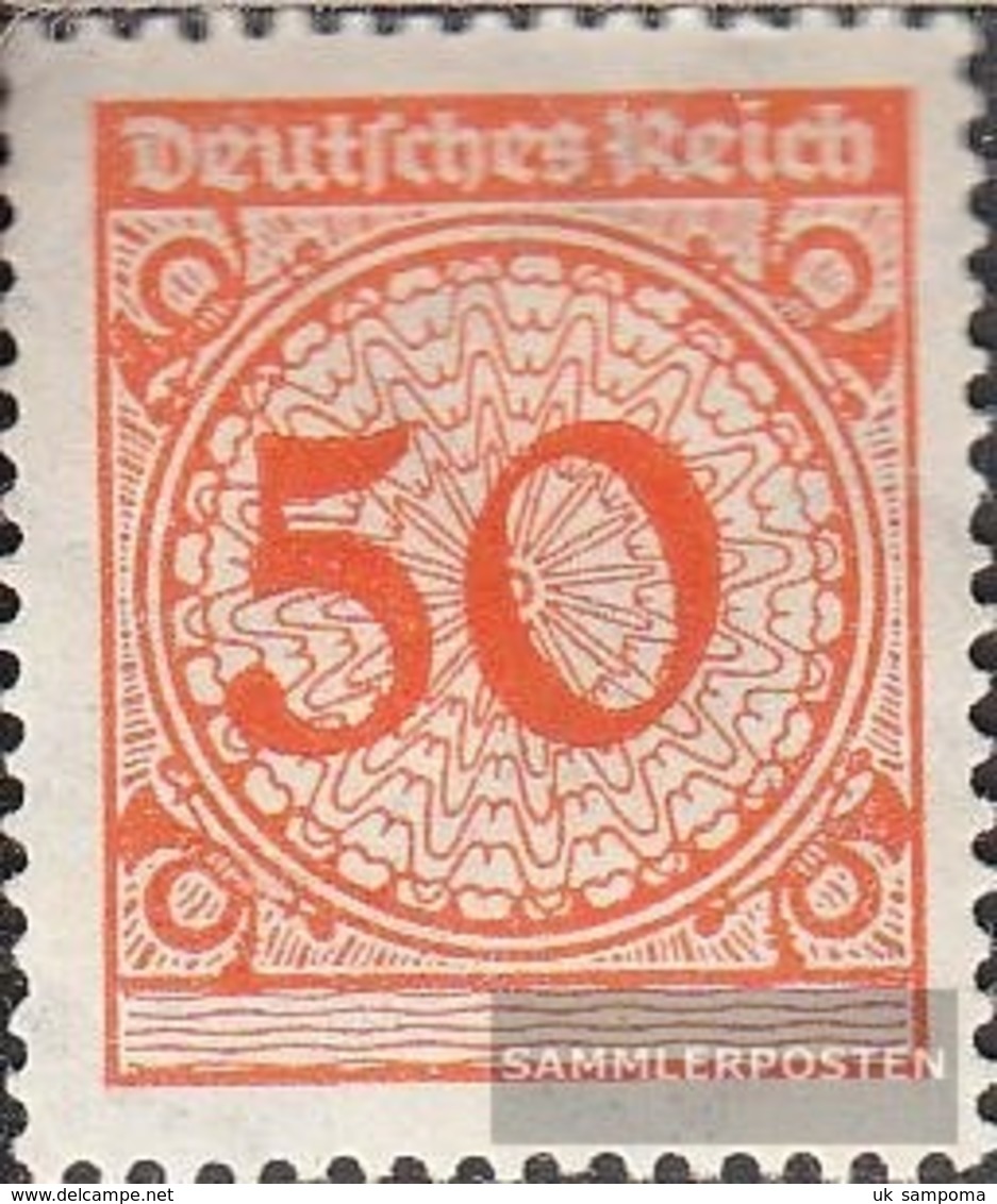 German Empire 342 With Hinge 1923 Rentenpfennig - Unused Stamps