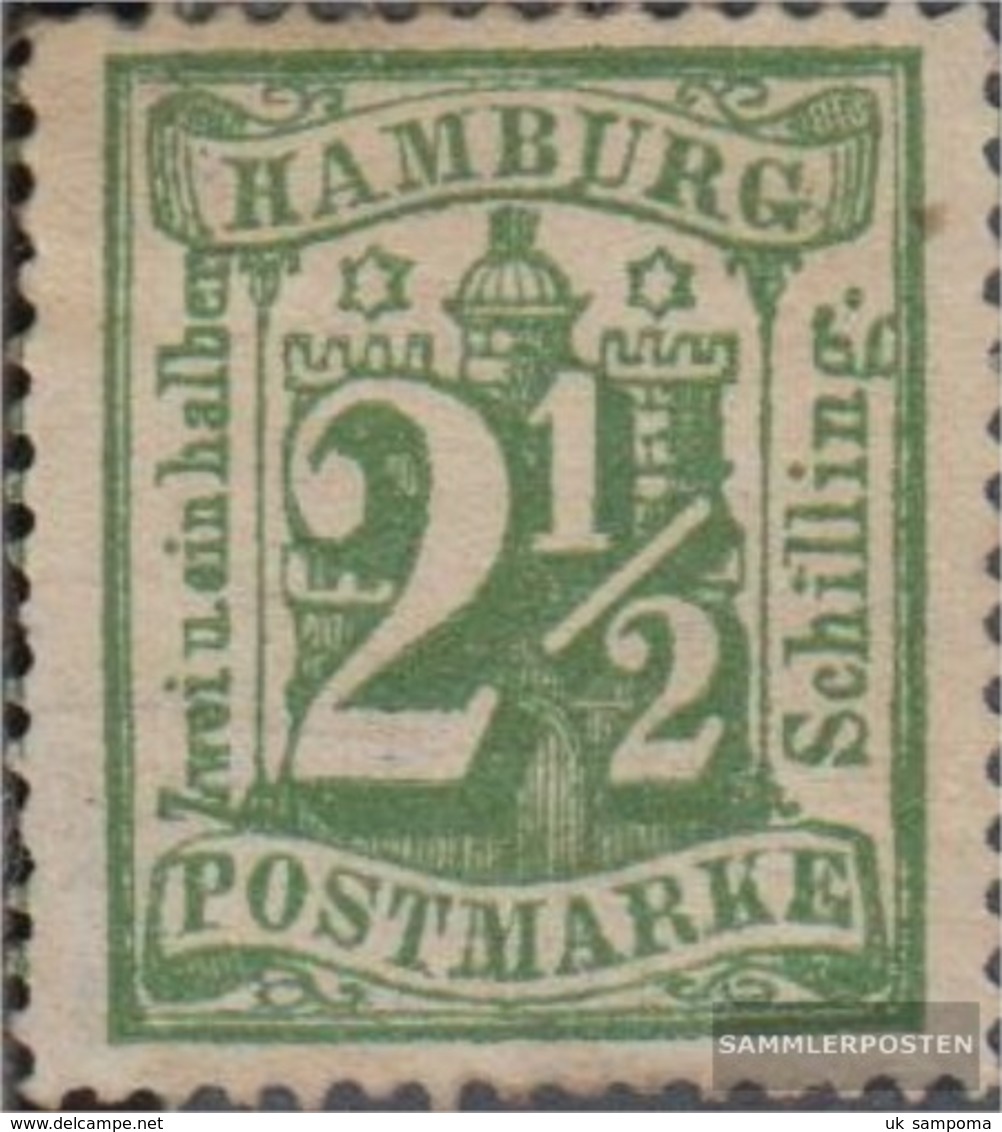 Hamburg 22 (complete.issue.) Unused 1867 Hamburg Coat Of Arms - Hamburg