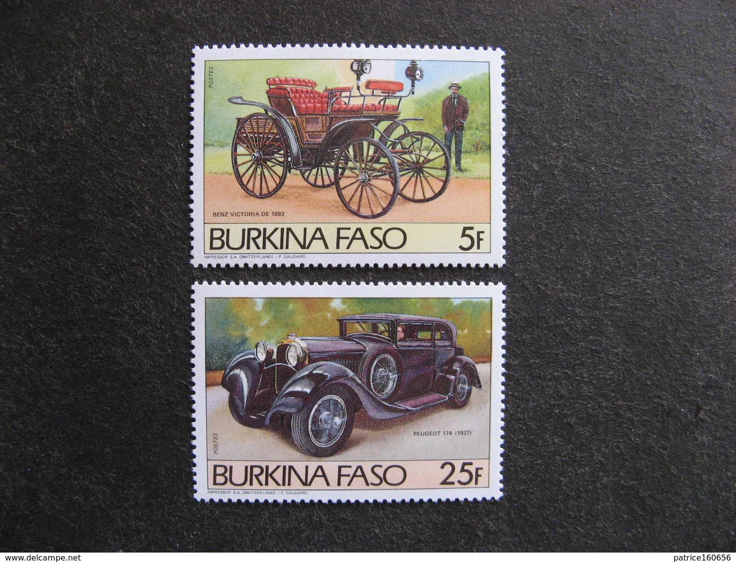 BURKINA FASO: TB Paire N° 645 Et N° 646 , Neufs XX. - Burkina Faso (1984-...)