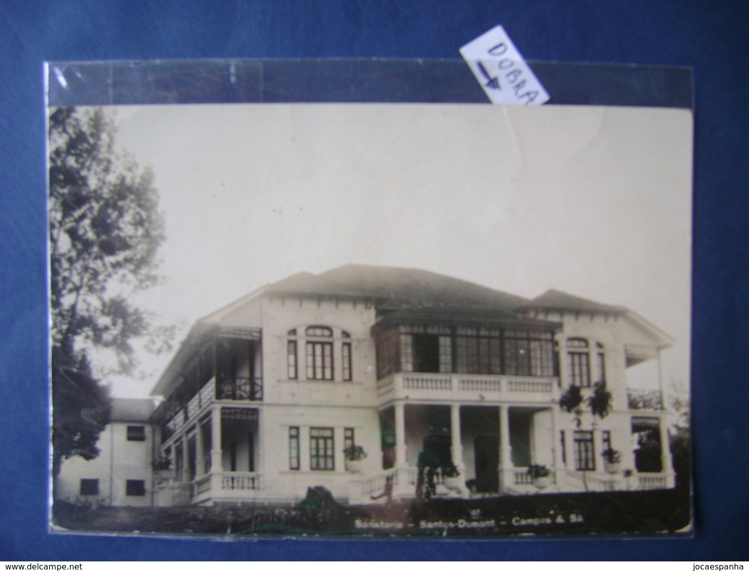 POSTCARD OF THE SANATORIO, SANATORIUM SANTOS DUMONT (BRAZIL) IN THE STATE - Health