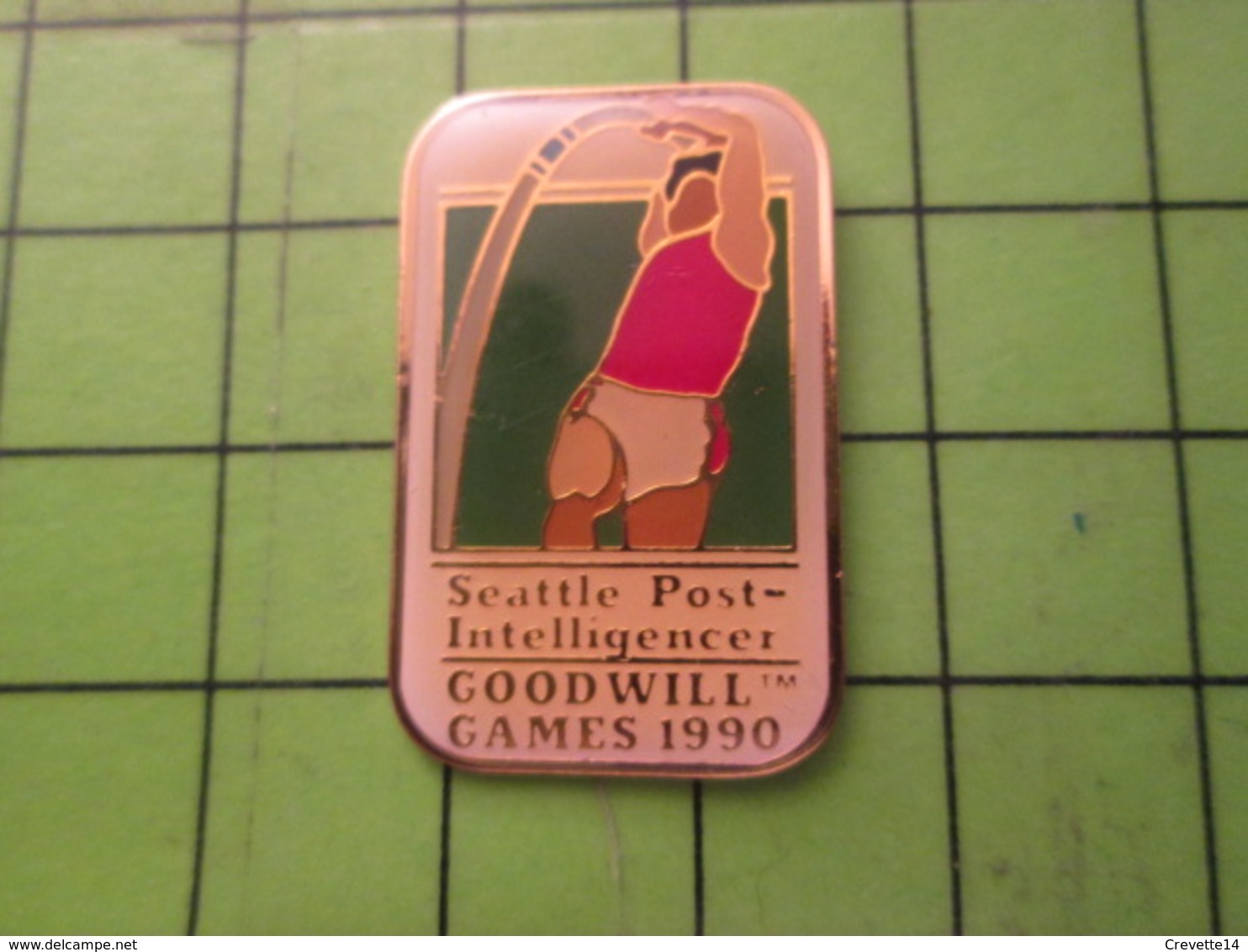 1418b Pin's Pins / Beau Et Rare / THEME JEUX OLYMPIQUES : GOODWILL GAMES 1990 SEATTLE POST-INTELIGENCER - Olympic Games