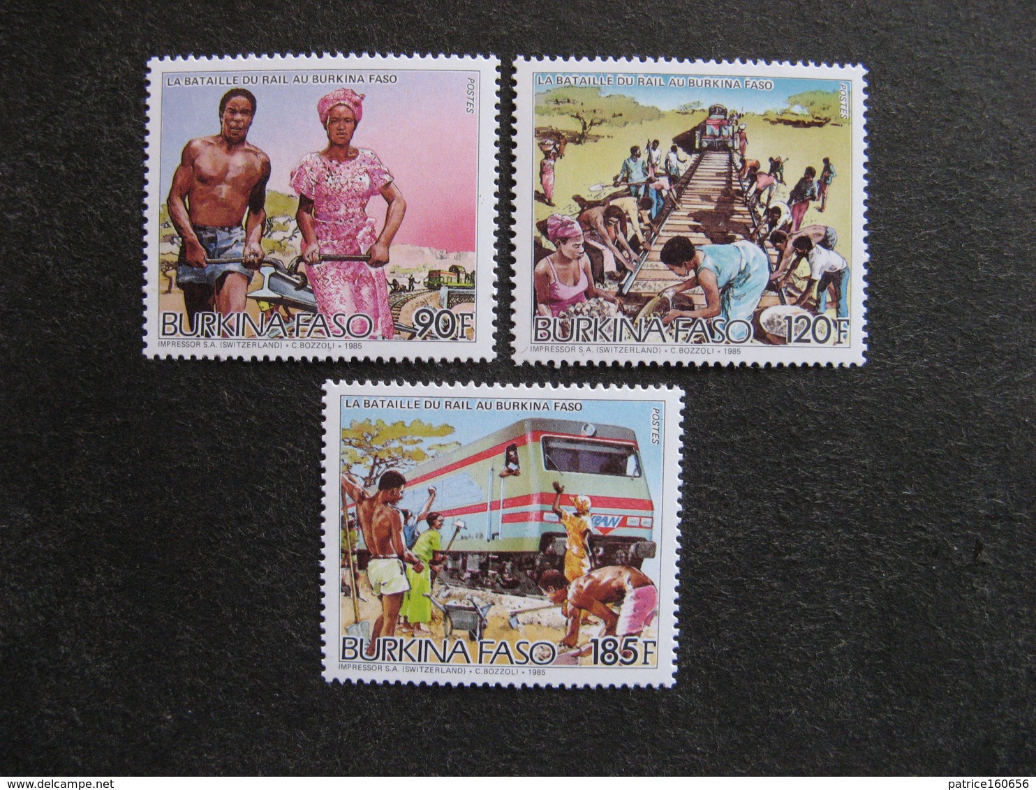 BURKINA FASO: TB  Série N° 690 Au N° 692, Neufs XX. - Burkina Faso (1984-...)