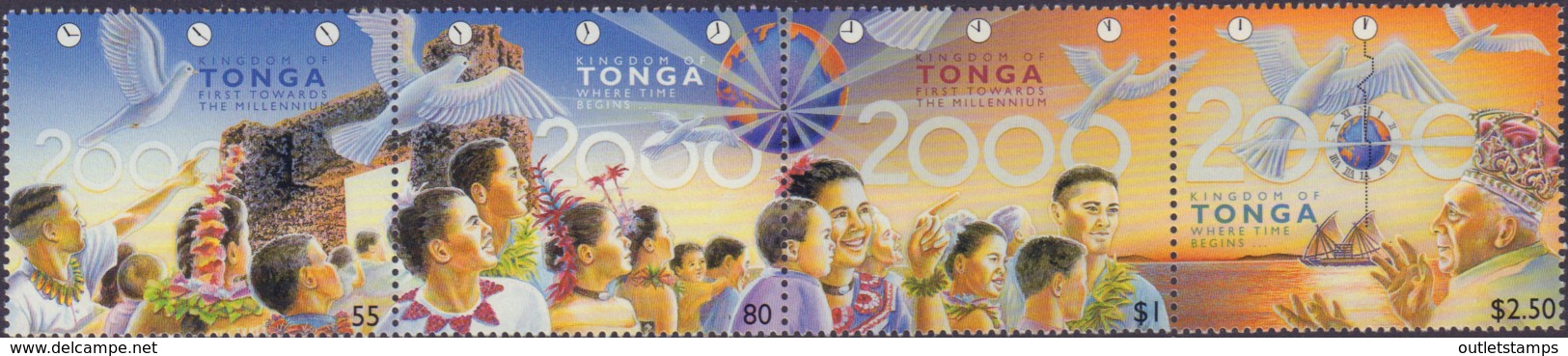 Ref. 370084 * NEW *  - TONGA . 1999. MILLENNIUM. MILENIUM - Tonga (1970-...)