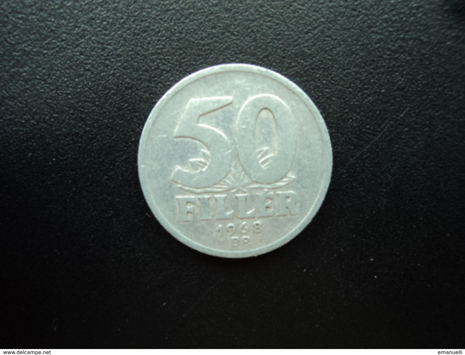 HONGRIE : 50 FILLER   1968 BP    KM 574    TTB - Hungary