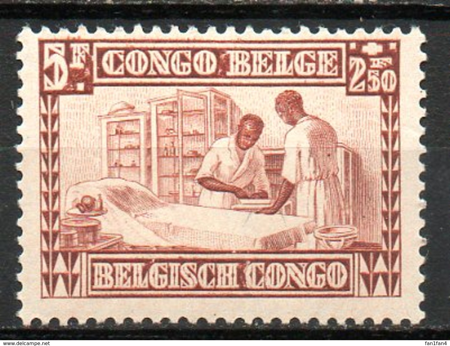 CONGO BELGE - (Colonie Belge) - 1930 - N° 157 - (Au Profit Des Oeuvres De Protection Des Indigènes) - 1884-1894