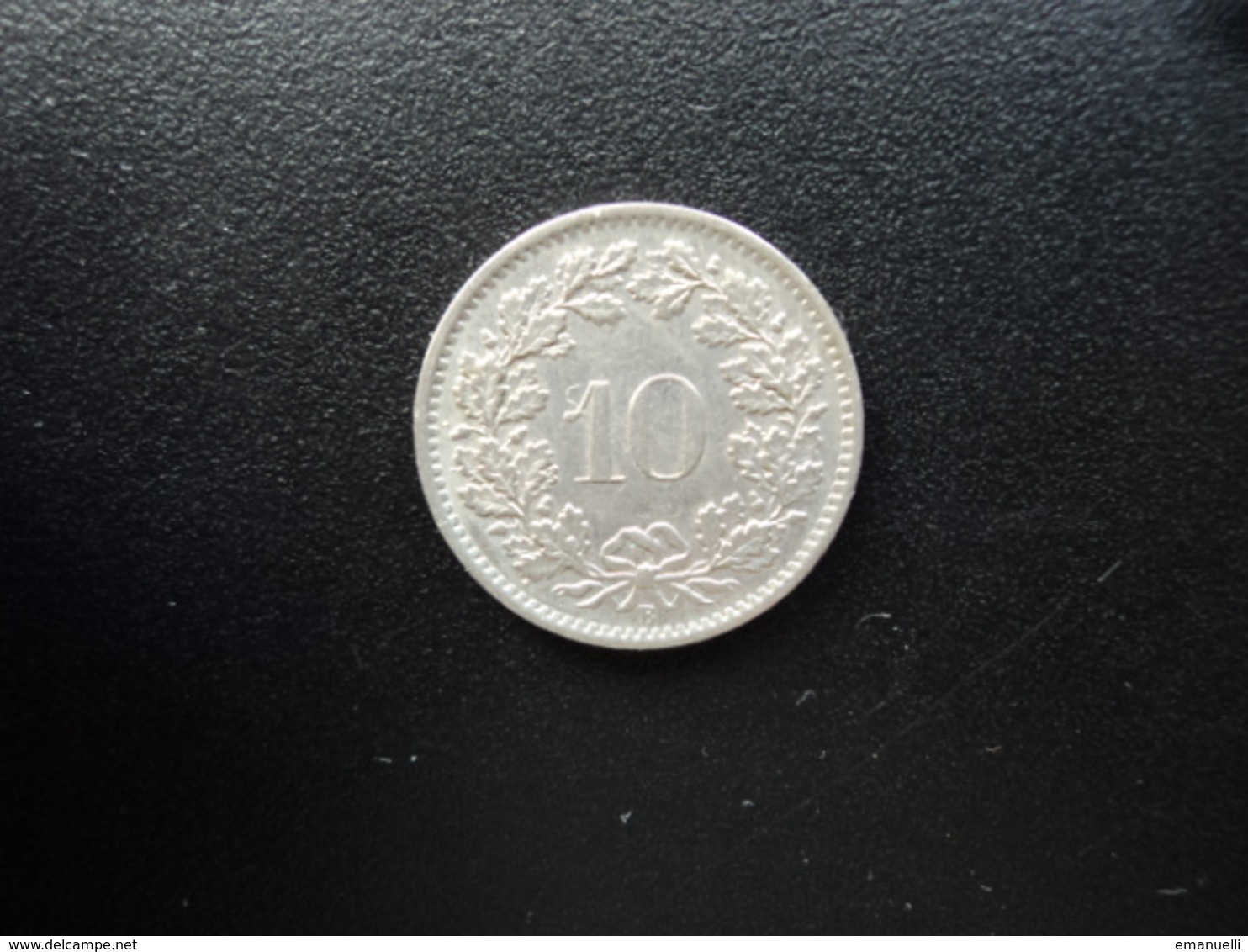 SUISSE : 10 RAPPEN   1965 B    KM 27     SUP+ - 10 Centimes / Rappen