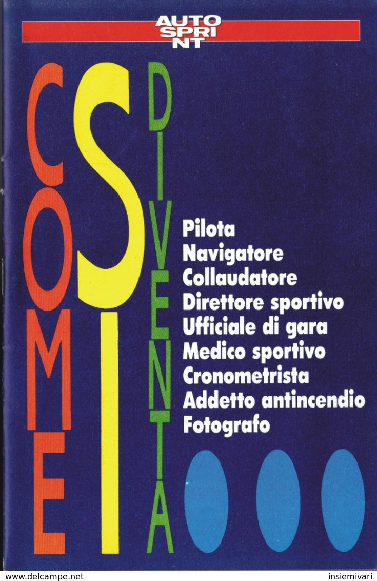 Autosprint 11 1992 Allegato Pocket:come Si Diventa Pilota, Navigatore Ecc . - Automobilismo - F1