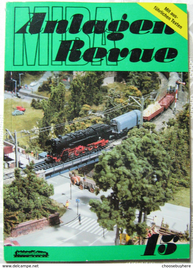 Anlage Nach Pit-Peg MIBA Anlagen Revue 15 1987 Modellbahn Ratgeber - Deutsch