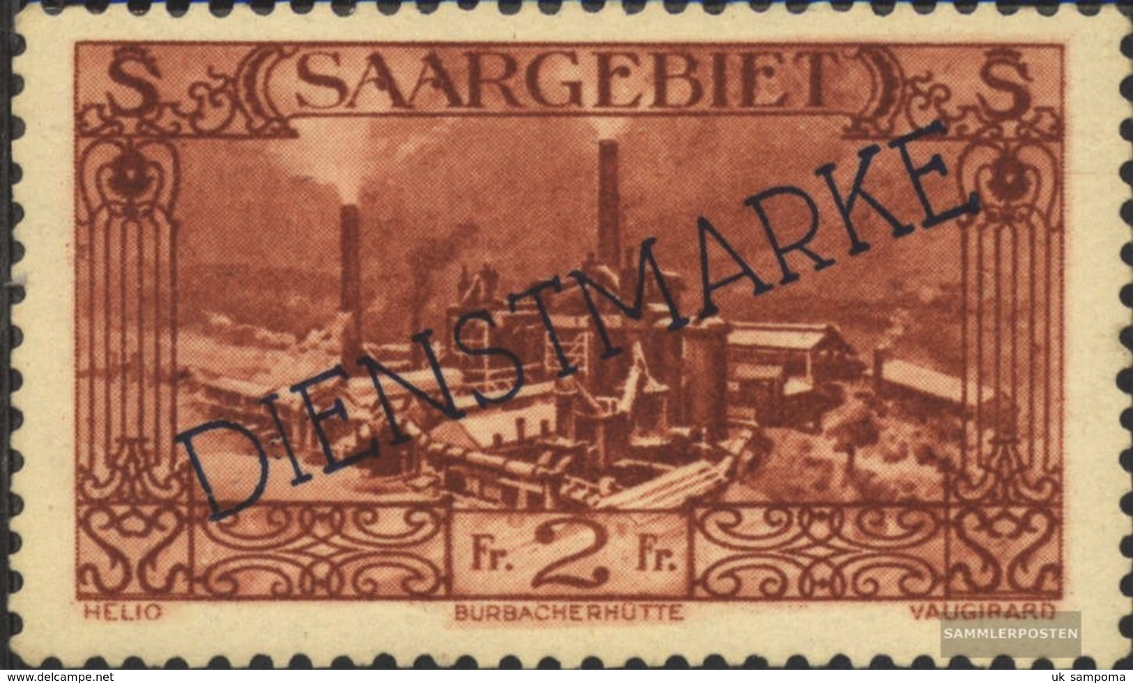 Saar D32 With Hinge 1929 Landscapes - Unused Stamps