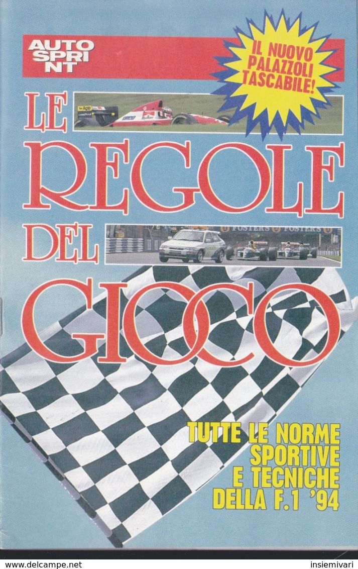 Autosprint 02 1994 Allegato Pocket:le Regole Del Gioco(norme Sportive E Tecniche). - Automobilismo - F1