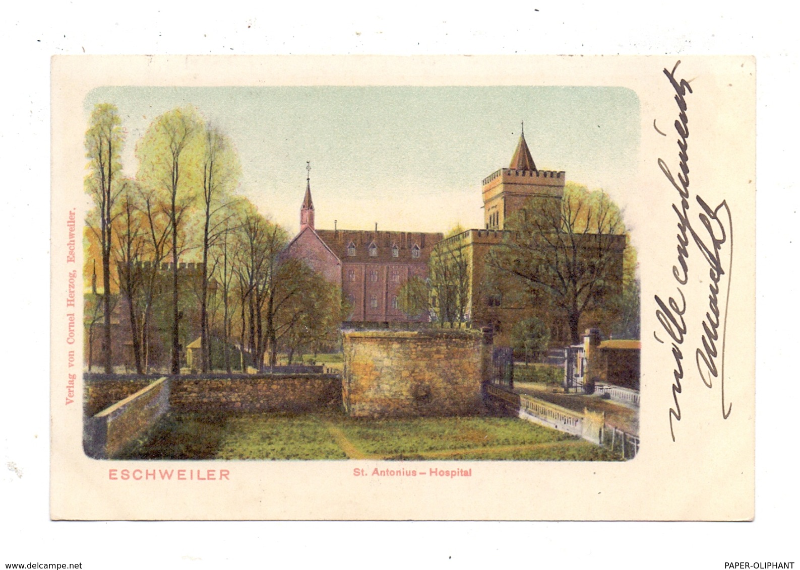 5180 ESCHWEILER, St. Antonius Hospital, 1903 - Eschweiler