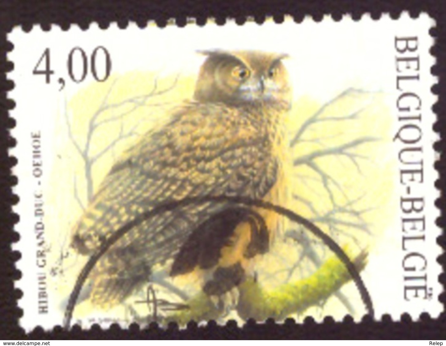 Belgique -2004 Oiseaux /Birds  €4.00 Très Bon état. A. Buzin - Oblitérés