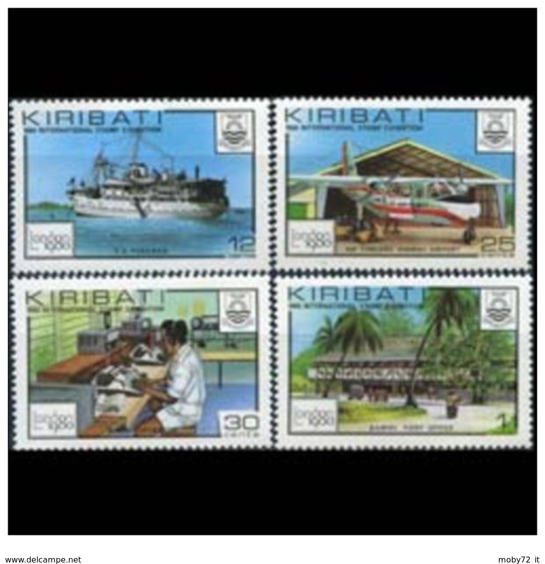 Kiribati - 1980 - Nuovo/new MNH - Expo London - Mi N. 349/52 - Kiribati (1979-...)