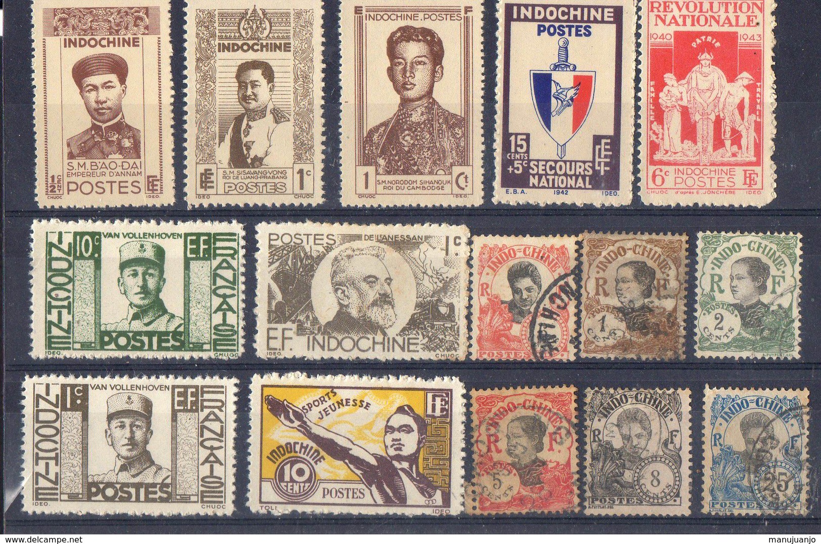 FRANCE ! Timbres Anciens NEUFS D'INDOCHINE Depuis 1904 - Viêt-Nam