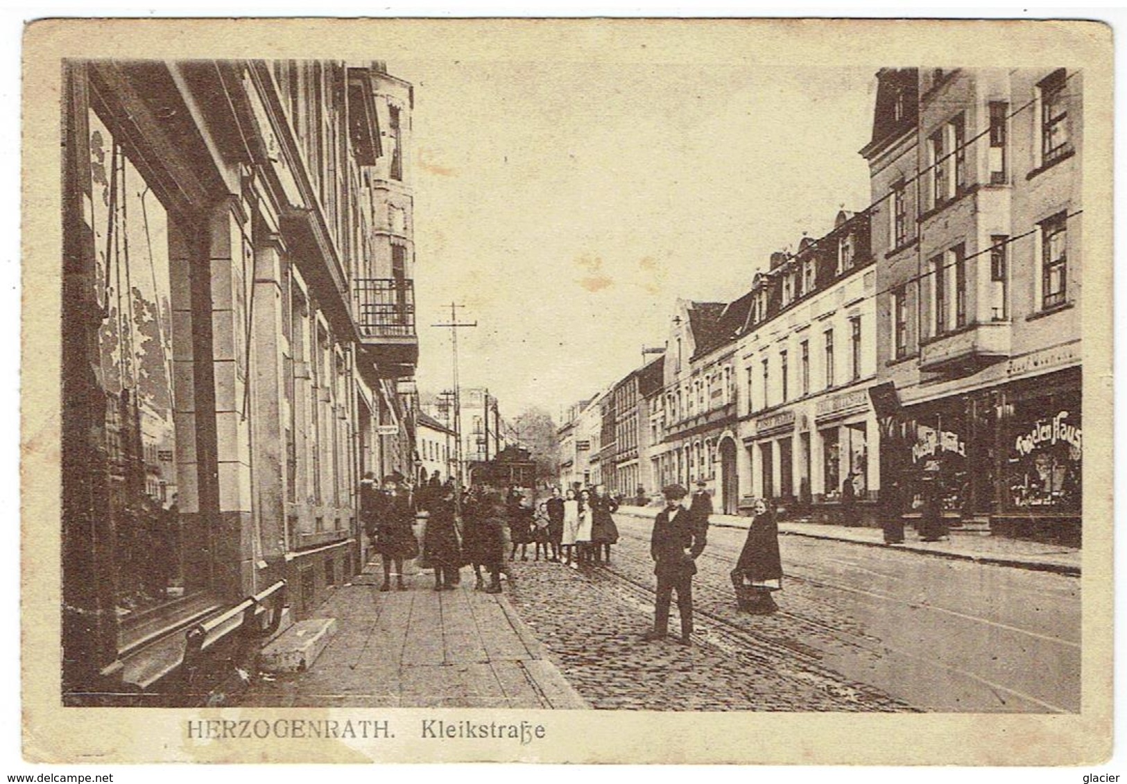 HERZOGENRATH - Nordrh. Westf - Kleikstrasse - Tram - Herzogenrath